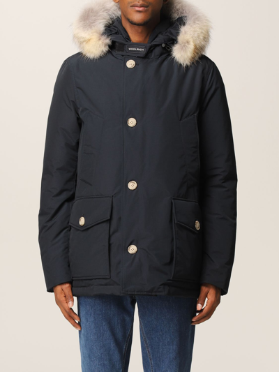 Woolrich Jacket  Men Color Blue