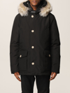 Woolrich Arctic Detachable Fur Parka Clothing In Black