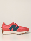 New Balance 327 Women's Lifestyle Sneaker In Strawberry