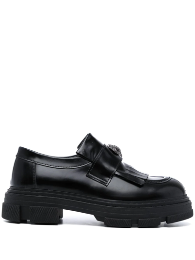 Kurt Geiger Chunky Leather Loafers In Schwarz | ModeSens