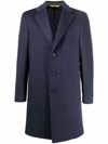CANALI SINGLE-BREASTED BUTTON COAT