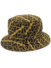 WE11 DONE ALL-OVER GRAPHIC PRINT BUCKET HAT