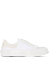 ALEXANDER MCQUEEN DECK PLIMSOLL LACE-UP trainers