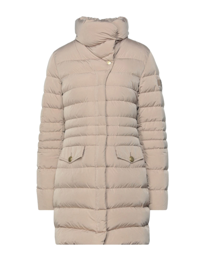 Peuterey Down Jackets In Beige