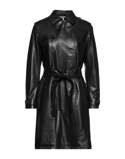 Masterpelle Overcoats In Black