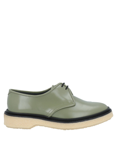 slim fit dress slacks Dandy Men's Vintage Cap Toe Oxfords (Sage/Buff) 8.5 main image 0
