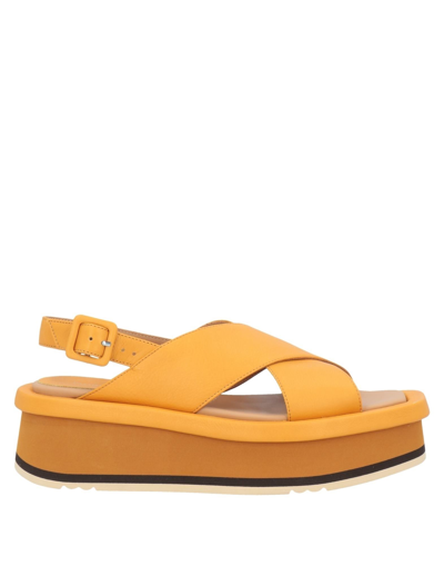 Paloma Barceló Sandals In Orange