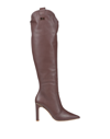 Elisabetta Franchi Knee Boots In Cocoa