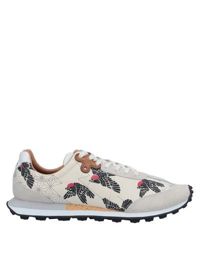 Flower Mountain Sneakers In Beige