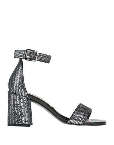 Lorenzo Mari Sandals In Silver