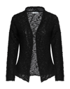Alpha Studio Cardigans In Black