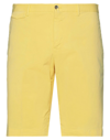 Pt Torino Shorts & Bermuda Shorts In Yellow