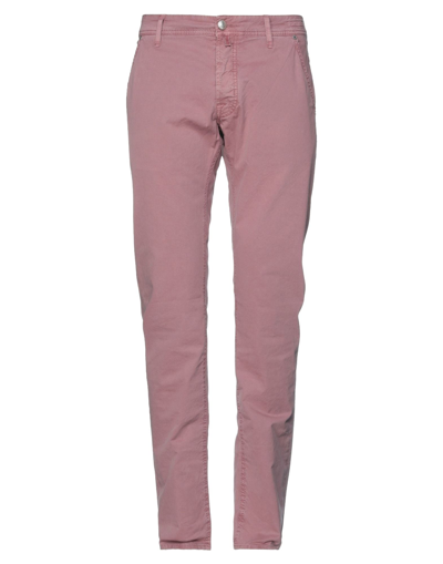 Jacob Cohёn Pants In Pastel Pink