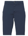 Reign Man Shorts & Bermuda Shorts Midnight Blue Size 30 Cotton, Elastane
