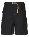 White Sand 88 Shorts & Bermuda Shorts In Black