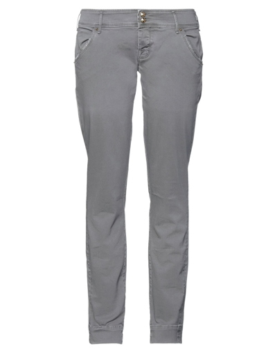 CYCLE CYCLE WOMAN PANTS GREY SIZE 31 COTTON, ELASTANE,36634676WO 8