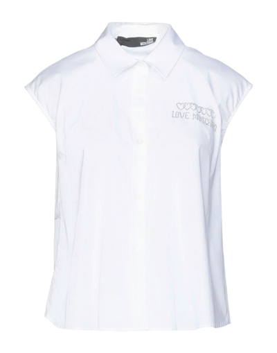 Love Moschino Shirts In White