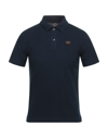 Paul & Shark Polo Shirts In Dark Blue