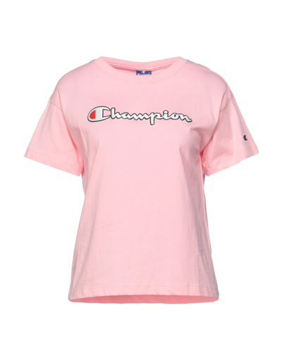 Champion T-shirts In Pink