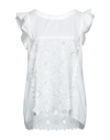 Manila Grace Blouses In White