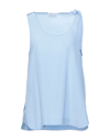 Red Valentino Tops In Pastel Blue