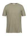 Paolo Pecora T-shirts In Military Green