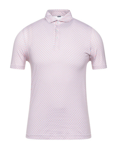 Fedeli Polo Shirts In Pink