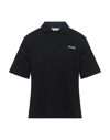 Koché Polo Shirts In Black