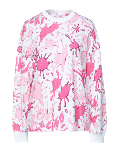 Love Moschino Sweatshirts In Pink