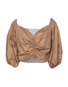 Kaos Blouses In Beige