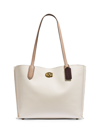 COACH WOMEN'S WILLOW COLORBLOCK LEATHER TOTE,400015232111