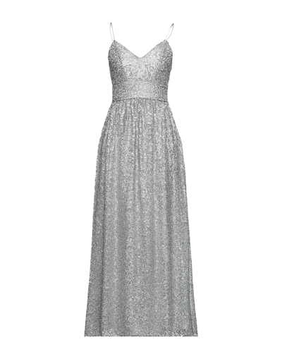 Ottod'ame Long Dresses In Silver