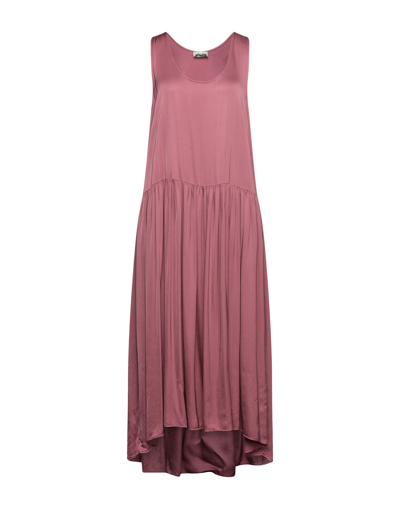 Alessia Santi Midi Dresses In Pink