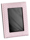 GRAPHIC IMAGE THE HAYDEN DESK PYTHON-EMBOSSED LEATHER PICTURE FRAME,400013975070