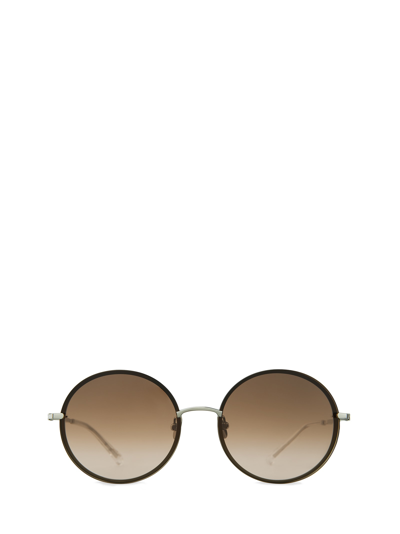Mr Leight 1967 Sl Platinum - Crystal Sunglasses