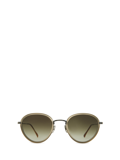 Mr Leight Monterey Sl Summit / Elm + Beachwood / Bluelight Sunglasses In Summit+beachwood