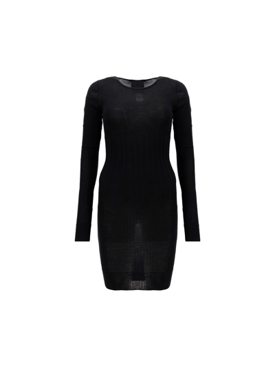 Givenchy Textured Black Dress