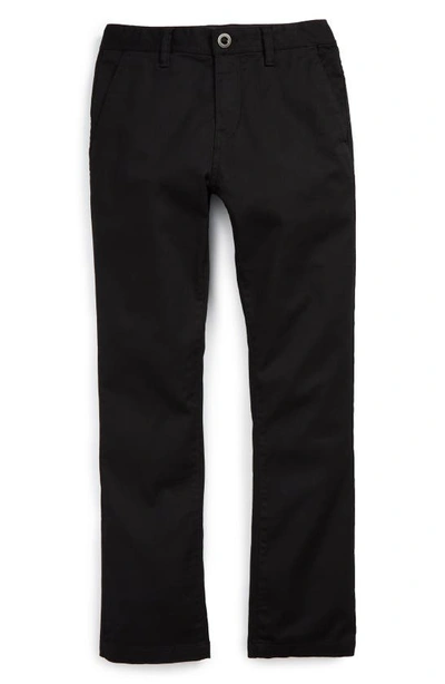 Volcom Modern Stretch Chinos In Black