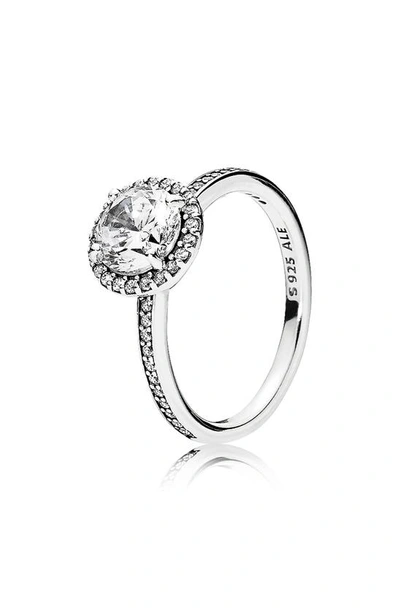 Pandora Classic Elegance Ring In Clear