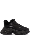 Balenciaga Triple S Sneakers In Black
