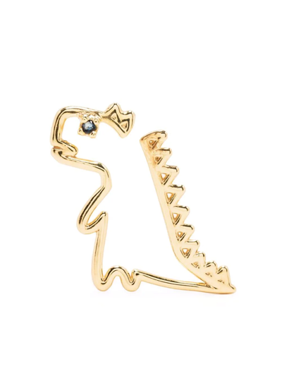 Aliita 9kt Dinosaur Earring In Gold