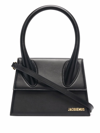 Jacquemus Small Handle And Removable Shoulder Strap In 黑色