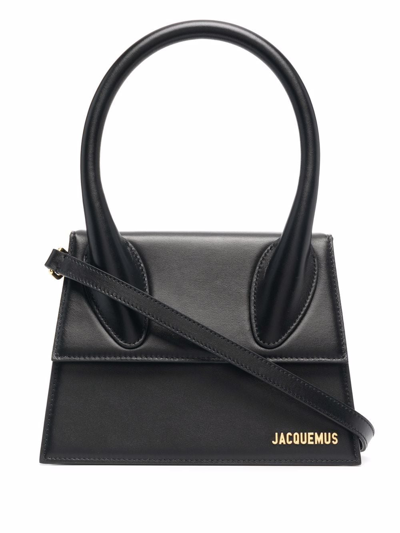 Jacquemus Le Grand Chiquito Top-handle Bag In Black