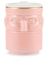 Ginori 1735 The Companion Lidded Candle In Rosa