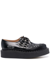 GEORGE COX X 10 CORSO COMO D-RING EMBELLISHED CREEPERS