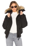 Canada Goose Black Down Chilliwack Bomber Jacket