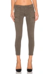 Joie Park Skinny Pants In Fatigue