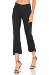 Mother The Insider Crop Step Fray Jeans In Not Gulity In Not Guilty