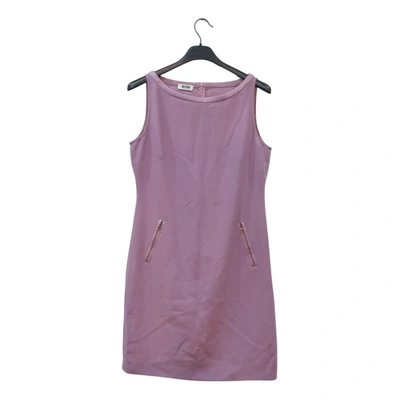 Pre-owned Moschino Cheap And Chic Mid-length Dress In Purple