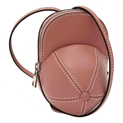 Pre-owned Jw Anderson Leather Handbag In Pink